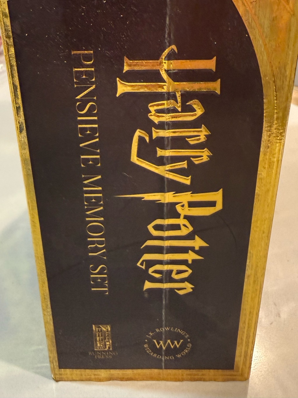 Harry Potter Pensieve Memory Set - Black and Gold